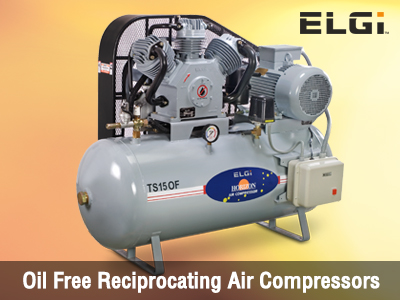 Oil-Free Air Cooled Compressors