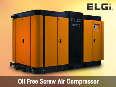 Electric Oil-Free Screw Compressors